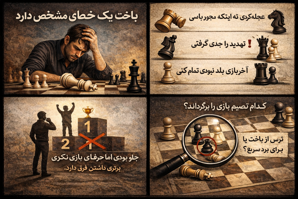 چرا باخت در شطرنج خیلی درد دارد
