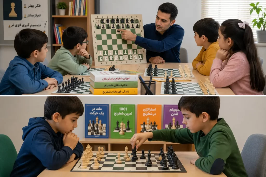چند جلسه شطرنج برای کودک